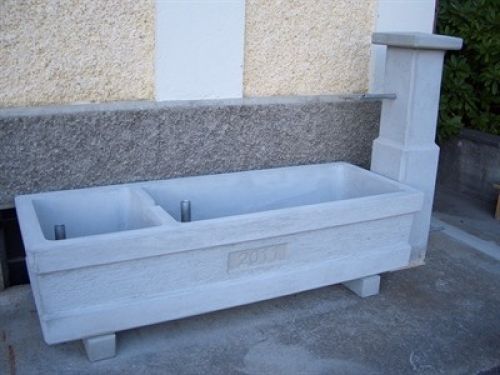Brunnenstock Zu Brunnentrog Modell B